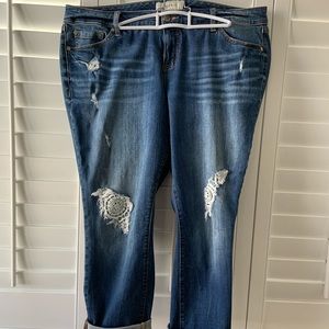 Torrid size 18 boyfriend jeans
